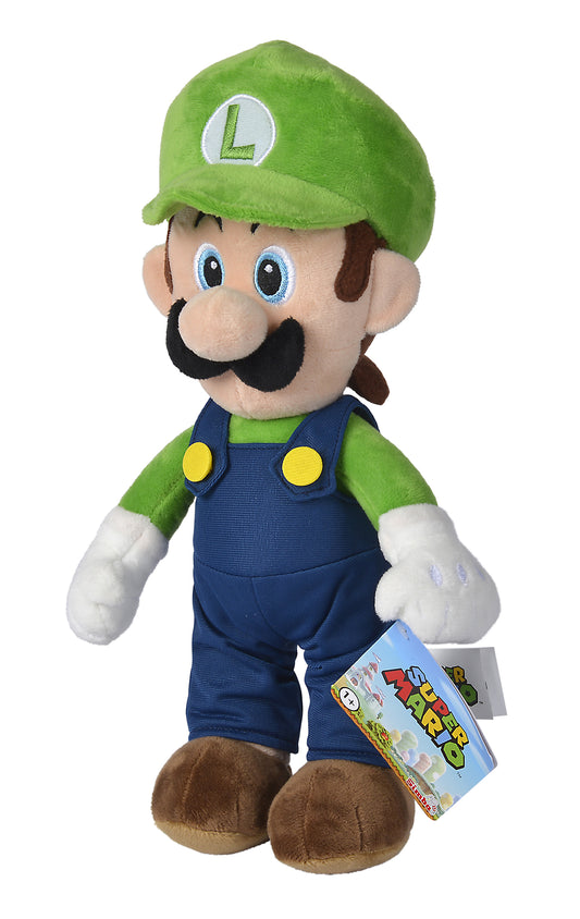 Super Mario :Luigi Soft Toy 30cm