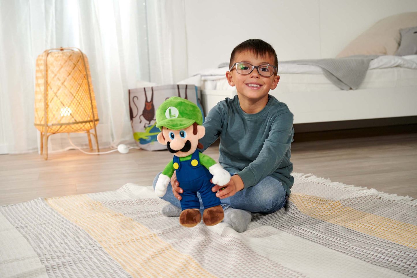 Super Mario :Luigi Soft Toy 30cm