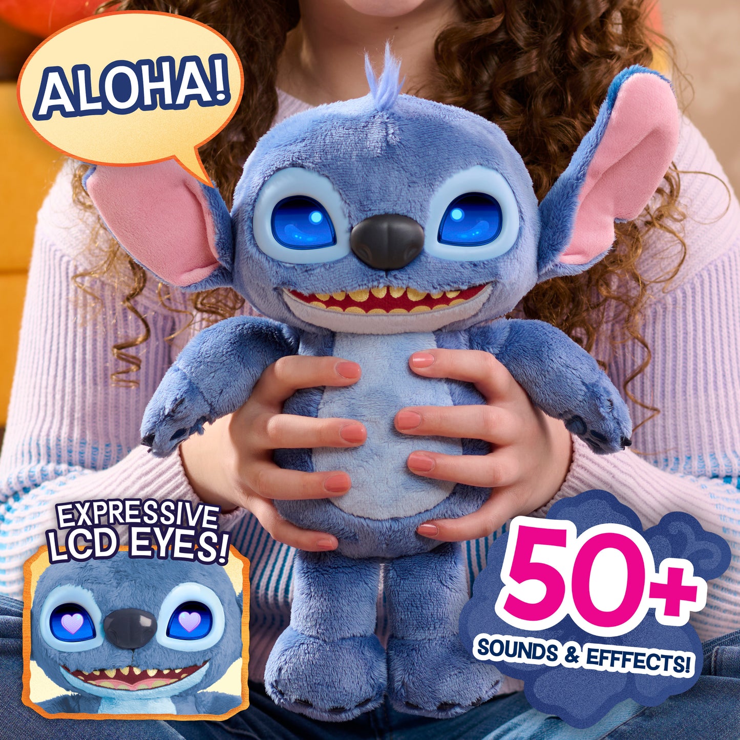 Disney Stitch Many Moods Stitch Plush