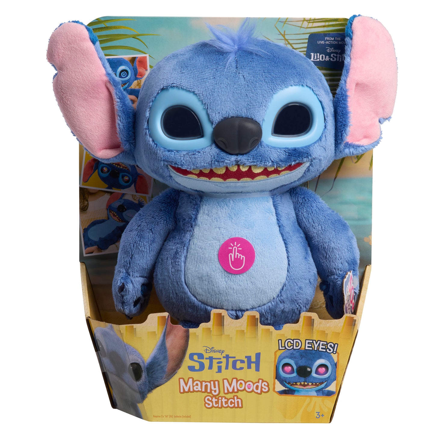Disney Stitch Many Moods Stitch Plush