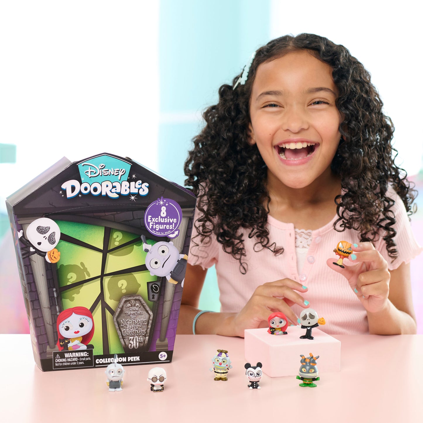 Just Play 16979 Disney Doorables Nightmare Before Christmas Collector Pac,Multi-colored,Small