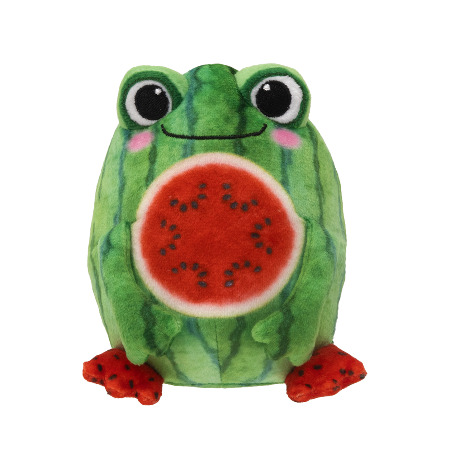 FOODIBLES Scented Small 10cm Tall Soft Toy Collection: Strawberry Elephant, Cool Watermelon Frog, Cute Cherry Mouse, Banana Dog, Cute Lemon Cat and “Pretty as a Peach” Pig! (6 Pieces)