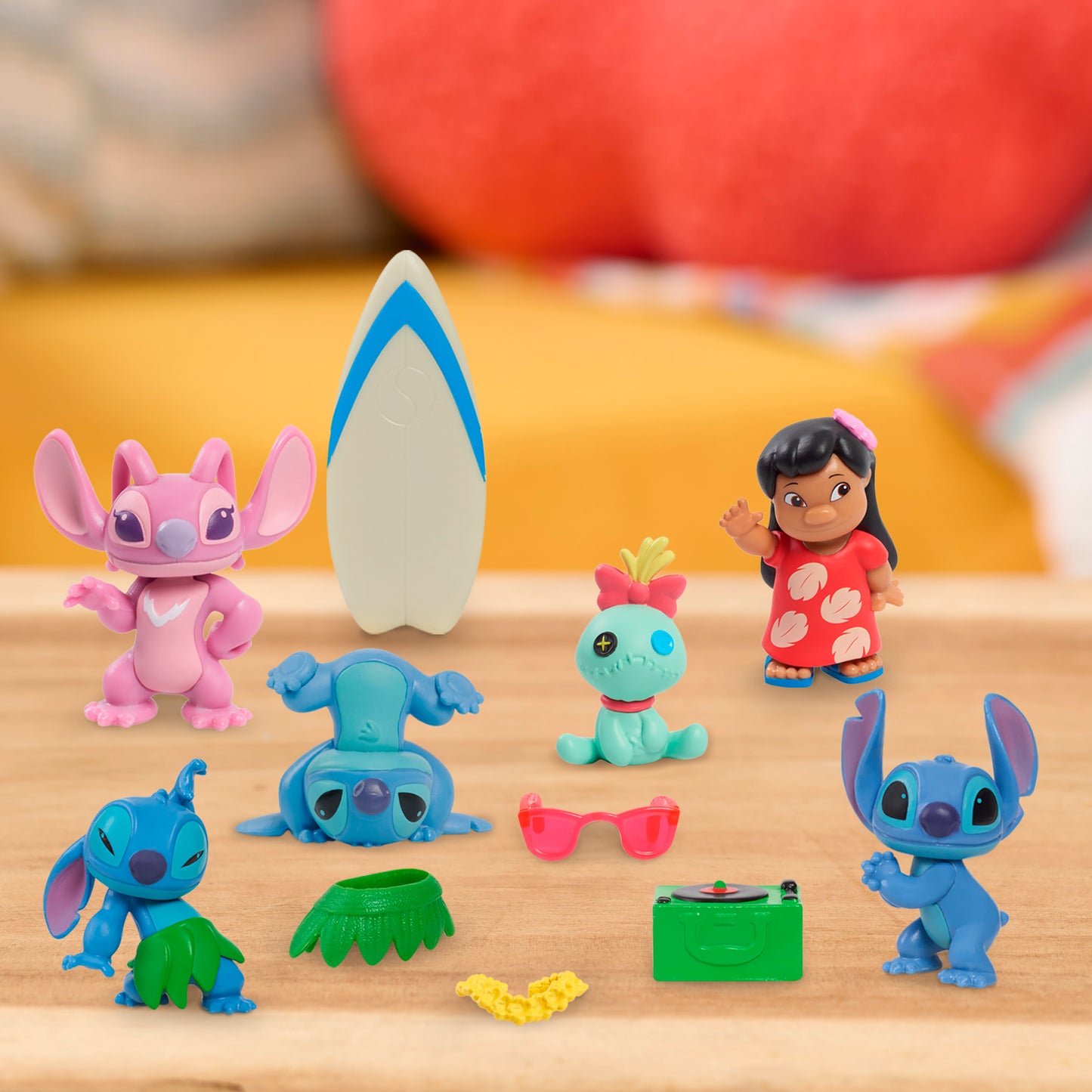 Disney Stitch Collectible 11 Piece Figure Set