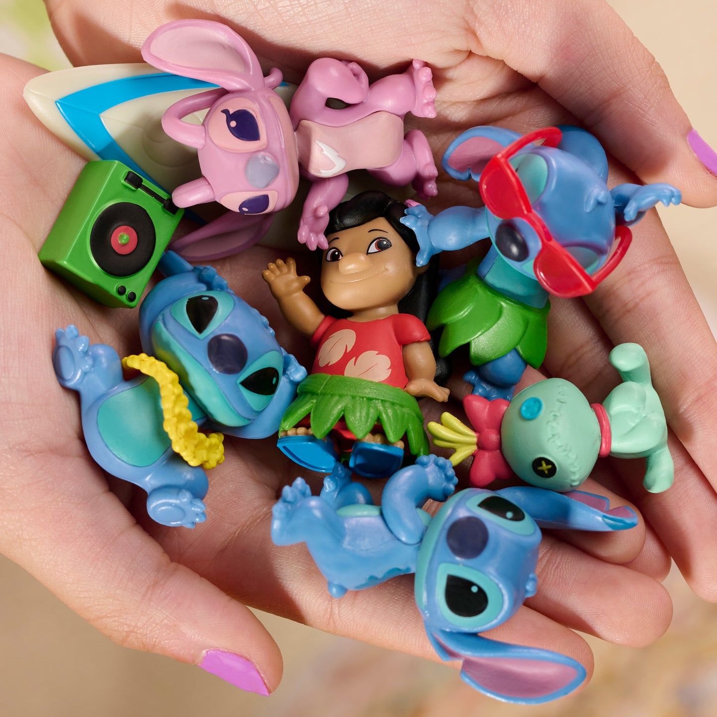 Disney Stitch Collectible 11 Piece Figure Set
