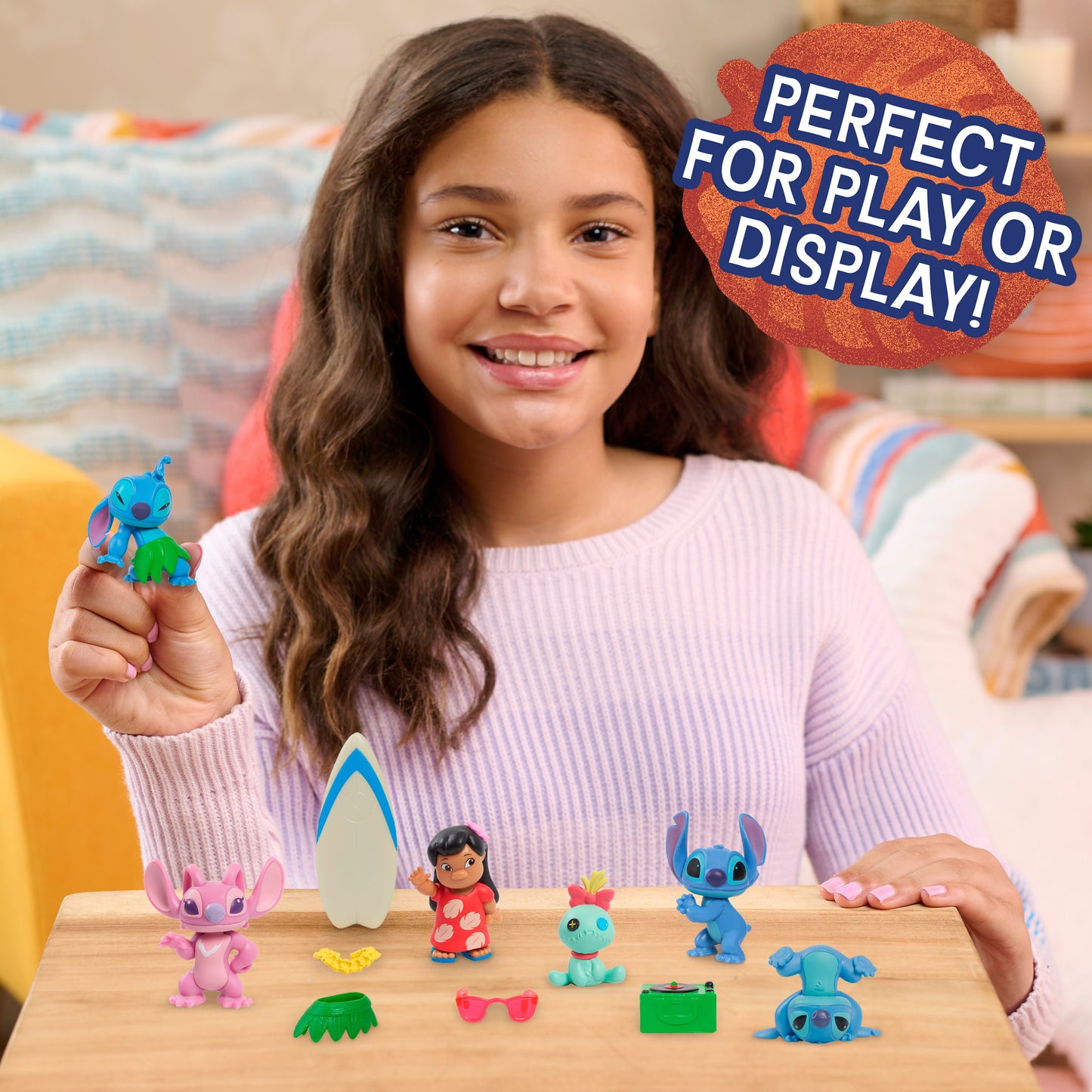 Disney Stitch Collectible 11 Piece Figure Set