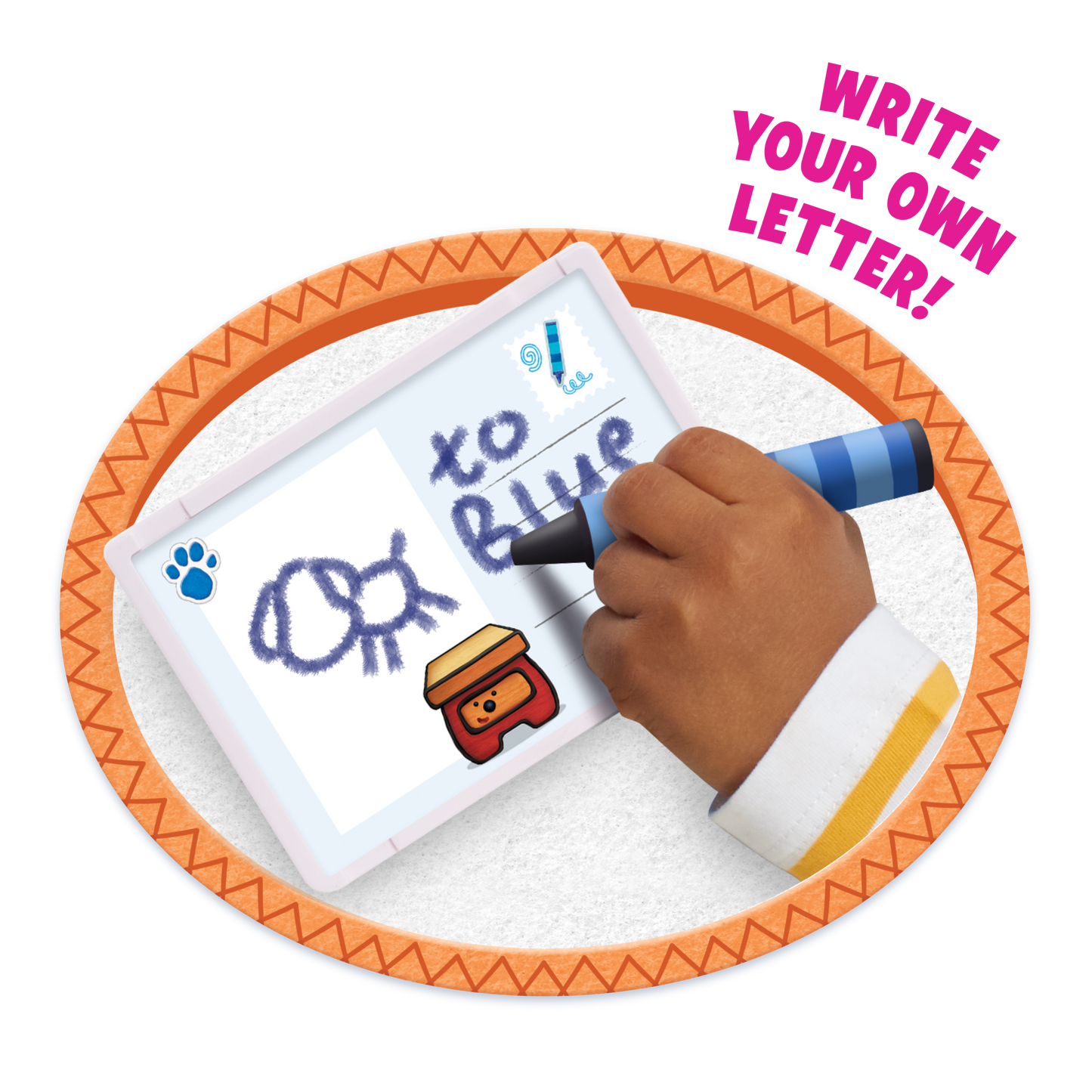 Blue's Clues & You! JPL49650 Mail Time with Mailbox, Multi-Color