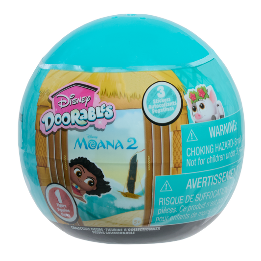 Disney Doorables Moana/Viana 2 Movie Blind Capsule 4 pack