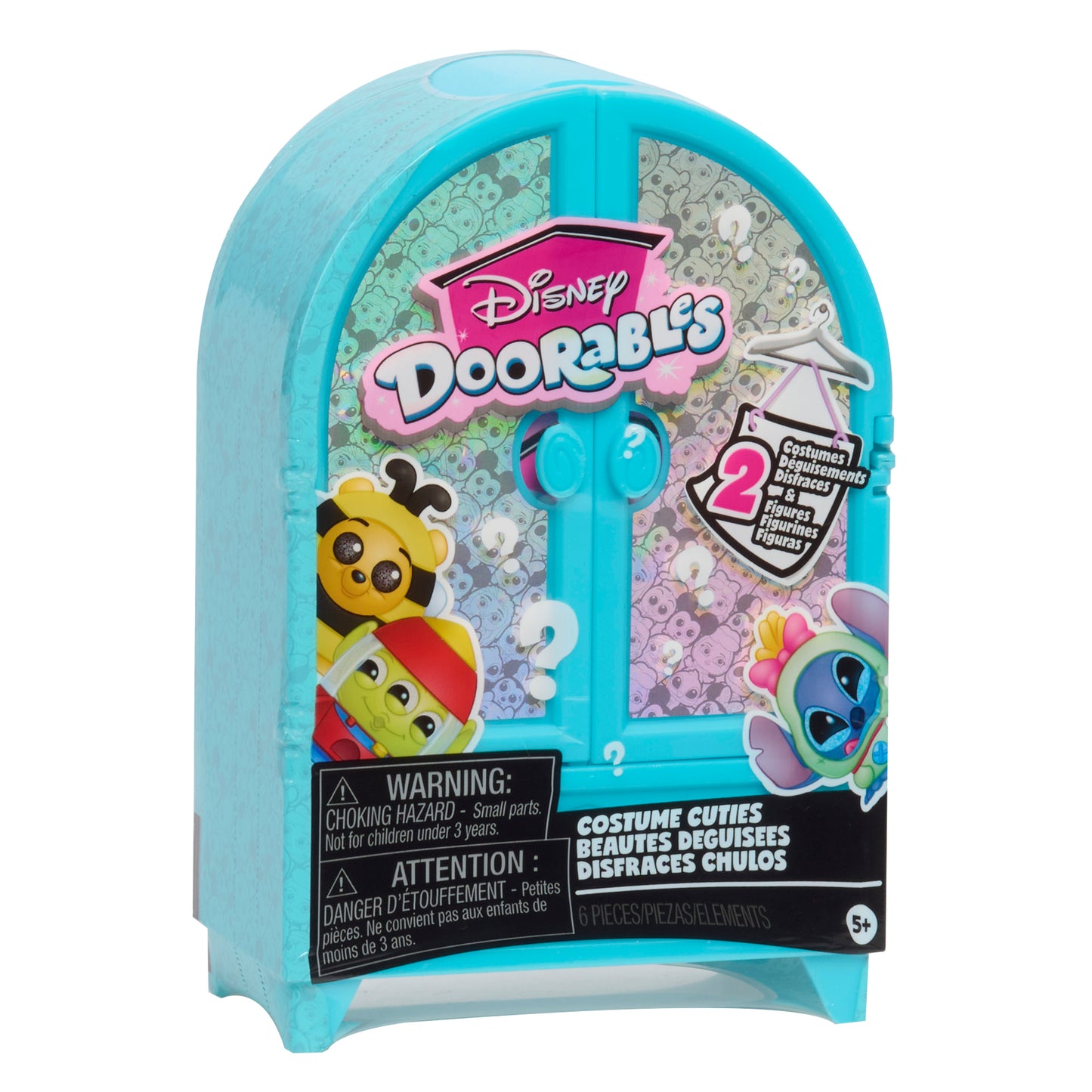 Disney Doorables Costume Cuties, Collectible 3,8 cm Toys, Boys and Girls Ages 5 and Up