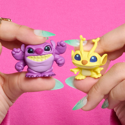 Just Play Disney Doorables Stitch Experiments Collection Peek, 9 Collectible 1.5 Inch Toys, Boys and Girls Ages 5 and Up