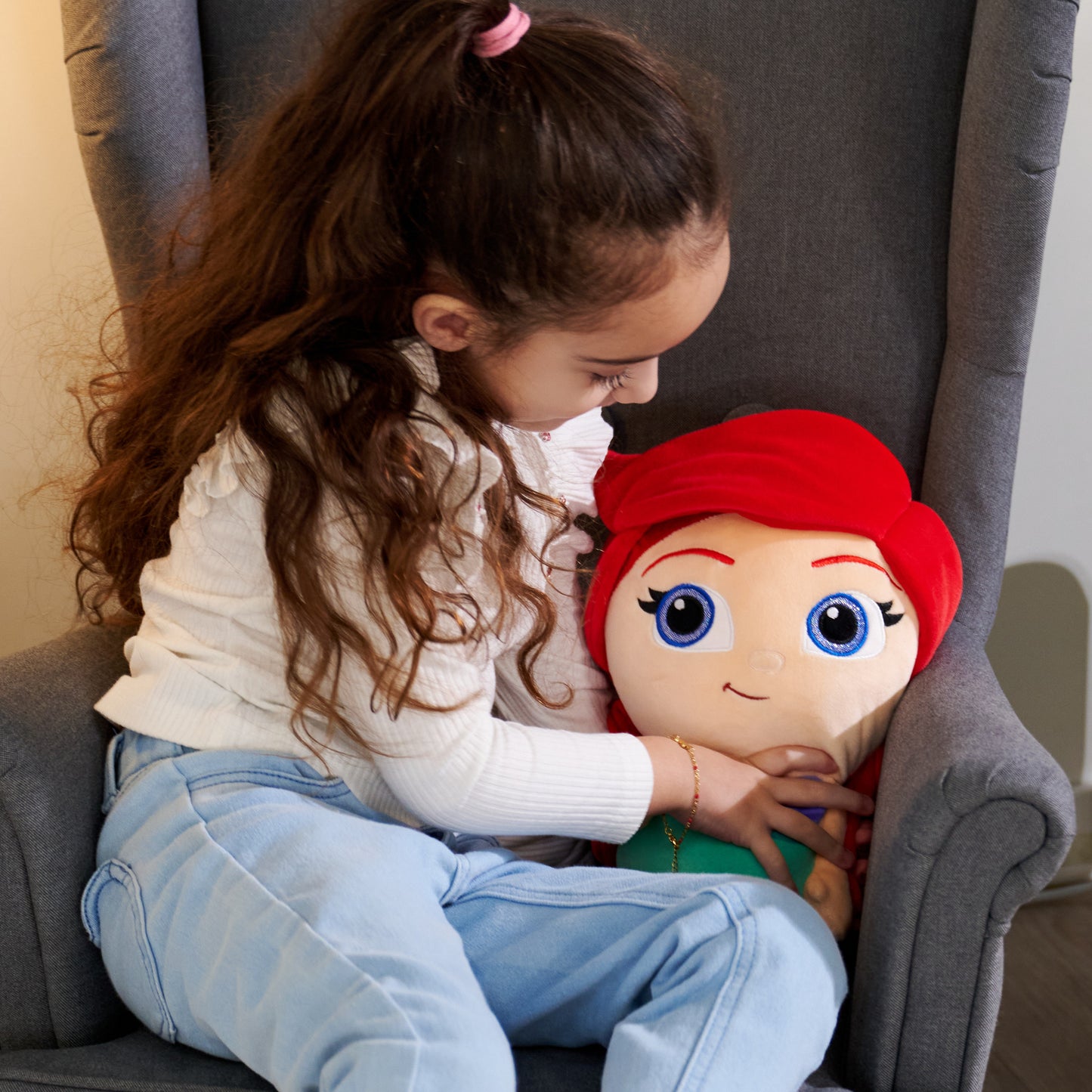 Disney Doorables, Ariel Mermaid 25cm cuddly character for snuggles or play