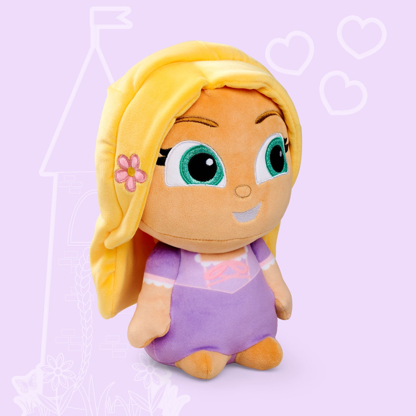 Disney Doorables, Rapunzel 25cm tall cuddly character for snuggles or play