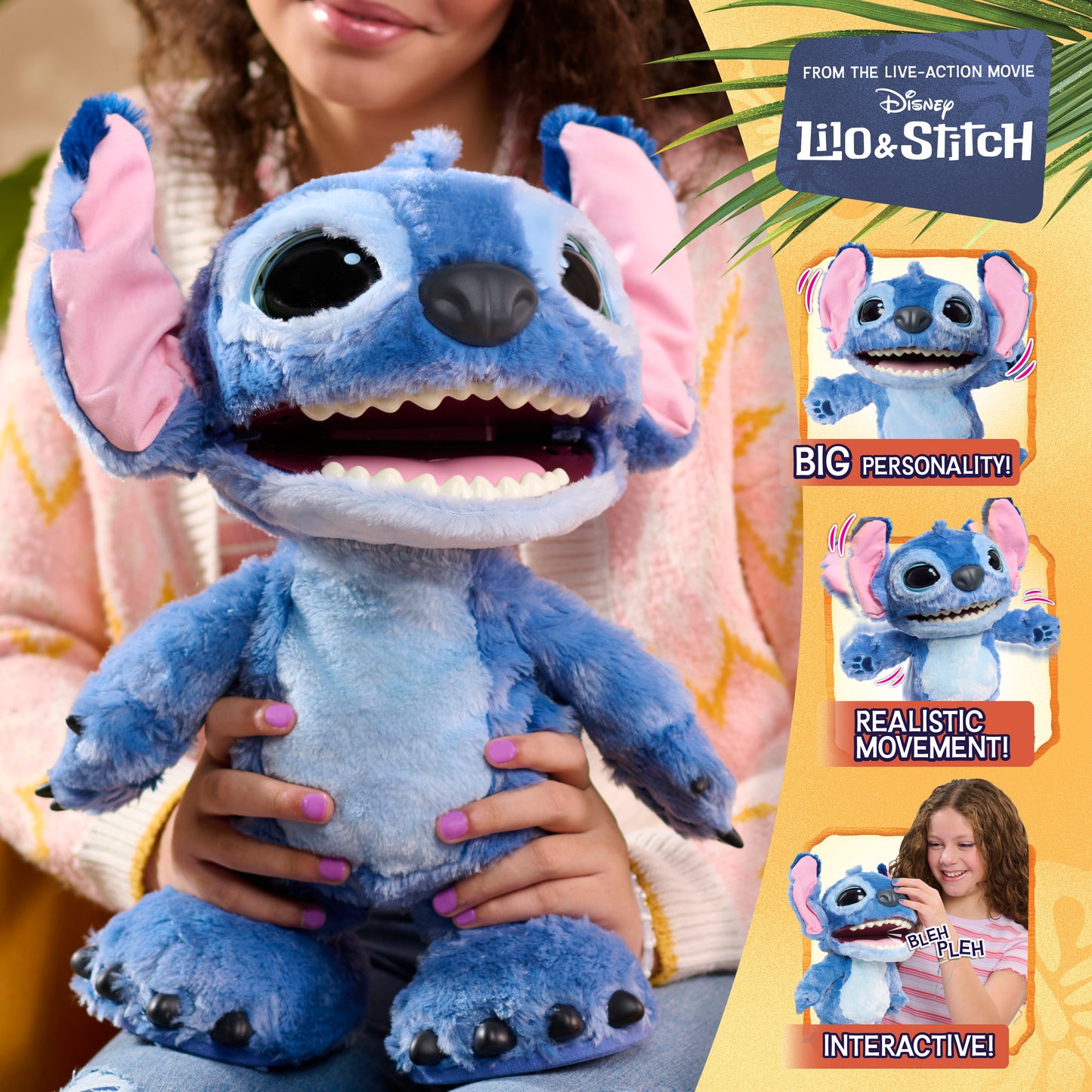Ultimate Stitch Live Action Feature Plush 17" Tall