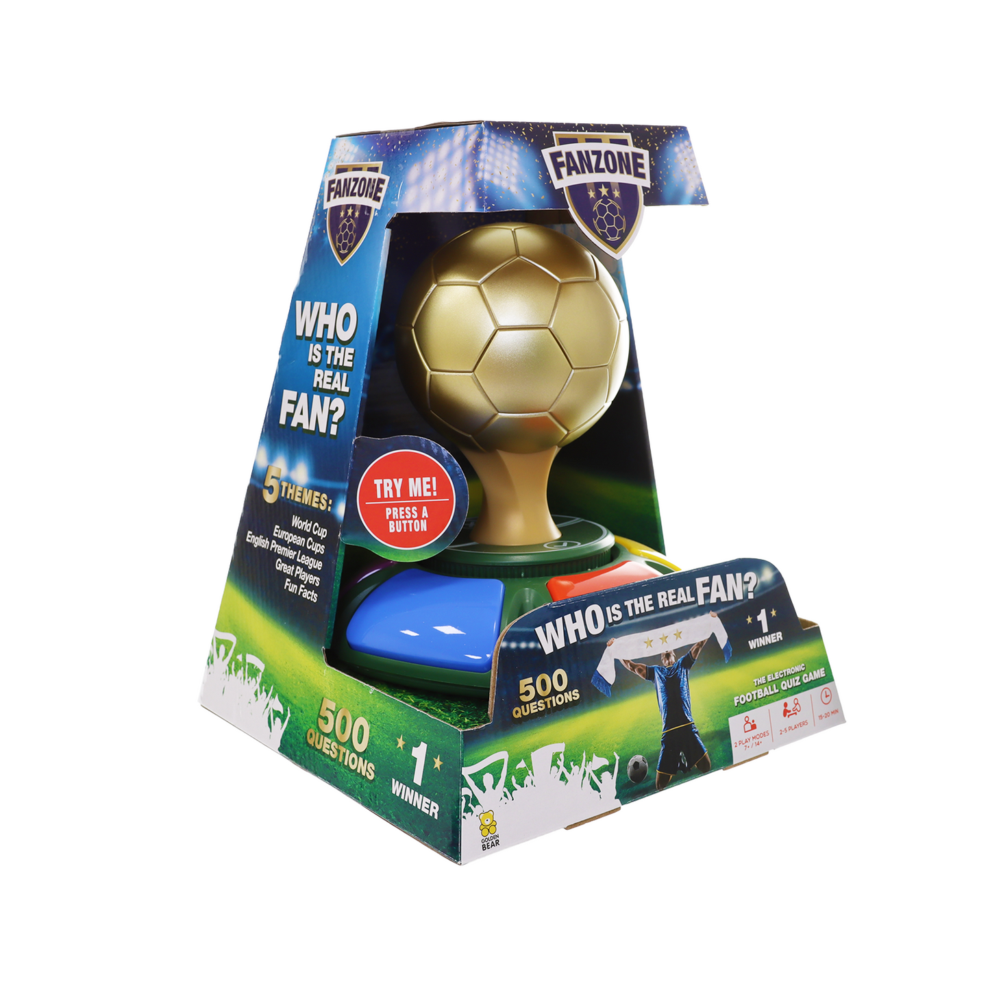 Fanzone - this Football Game is the Perfect Football Gift for Boys and Football Fans Everywhere. 7 Years+. English Version.