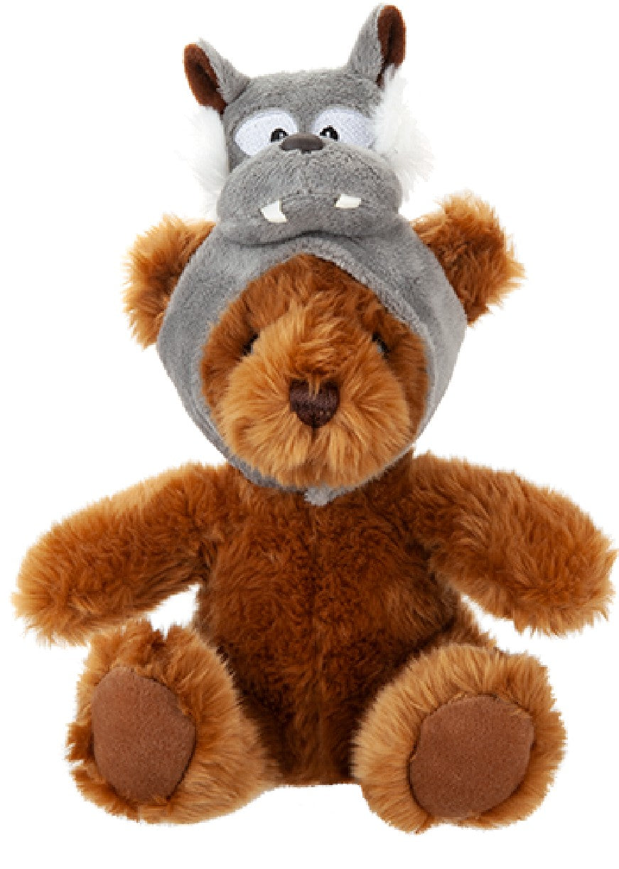 Boser Wolf Soft Toy with Velcro Animal heads Was £12.99