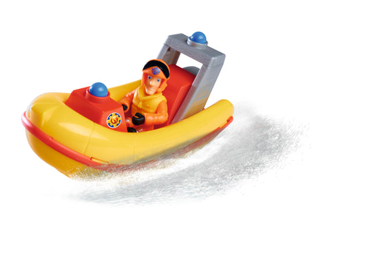 Fireman Sam Junior Neptune Boat with Elvis Figure