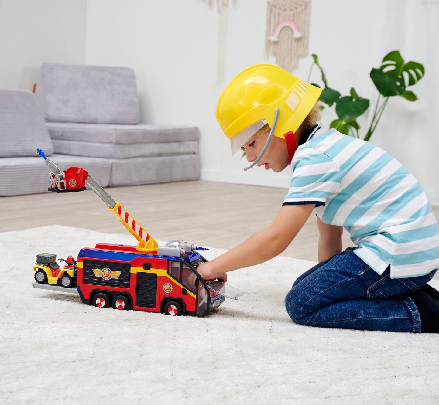 Fireman Sam Jupiter Truck with Lights and Sounds