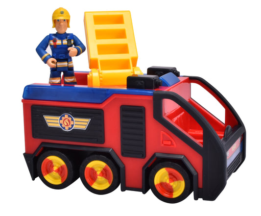 Fireman Sam Junior Jupiter Truck with Sam Figure