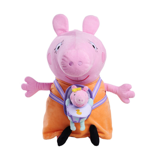 Peppa Pig Mummy Pig and Evie Plush 33cm