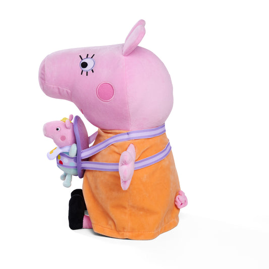 Peppa Pig Mummy Pig and Evie Plush 33cm