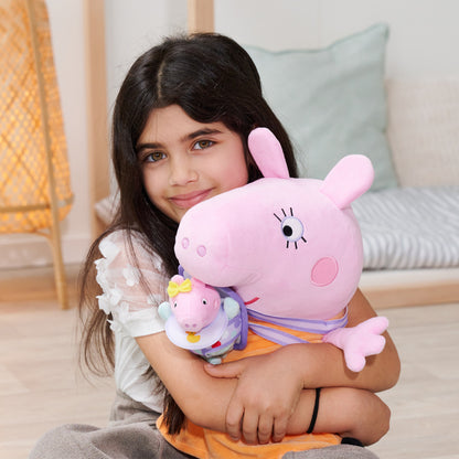 Peppa Pig Mummy Pig and Evie Plush 33cm