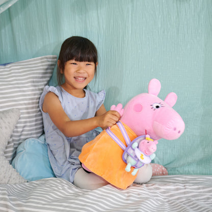 Peppa Pig Mummy Pig and Evie Plush 33cm