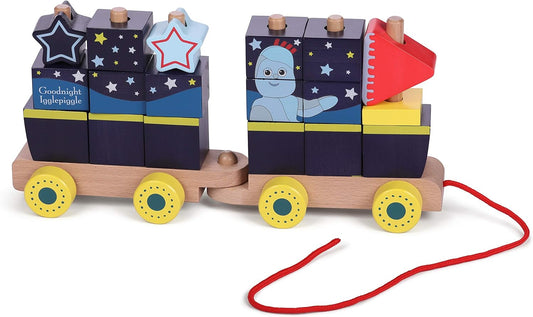 In the Night Garden Wooden Pull Along Toy (TATTY BOX)