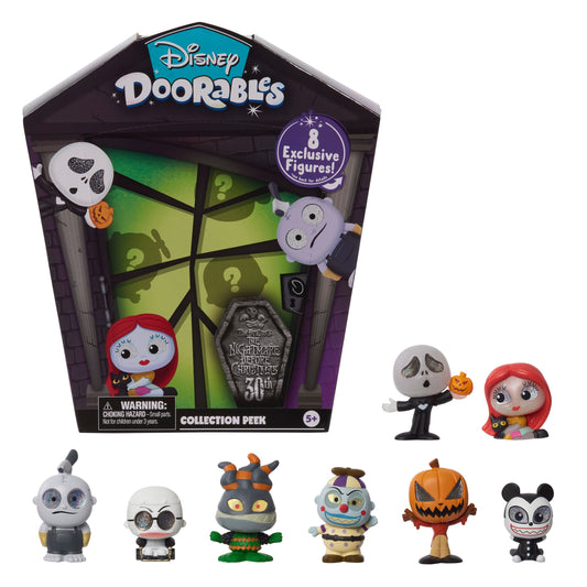 Just Play 16979 Disney Doorables Nightmare Before Christmas Collector Pac,Multi-colored,Small