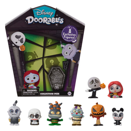 Just Play 16979 Disney Doorables Nightmare Before Christmas Collector Pac,Multi-colored,Small