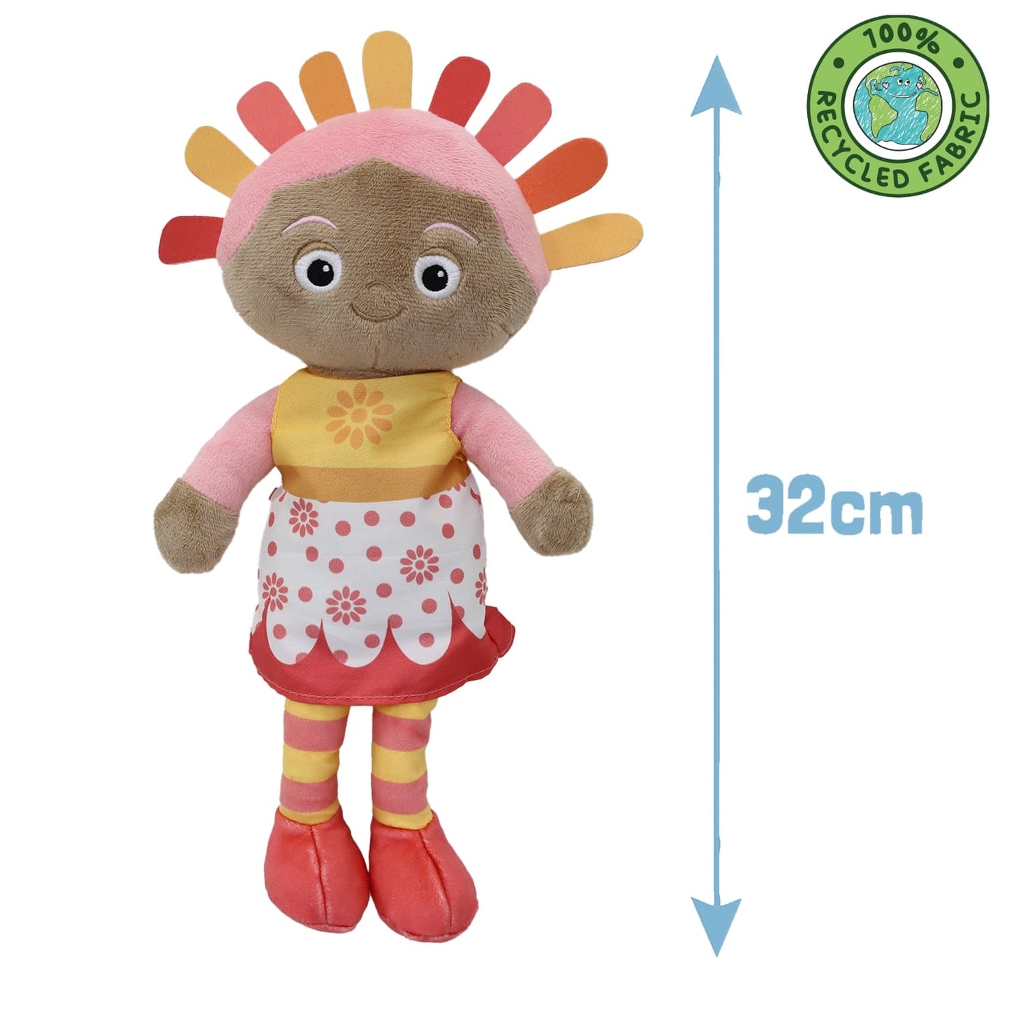 In the Night Garden Upsy Daisy Talking Soft Toy 32cm tall.