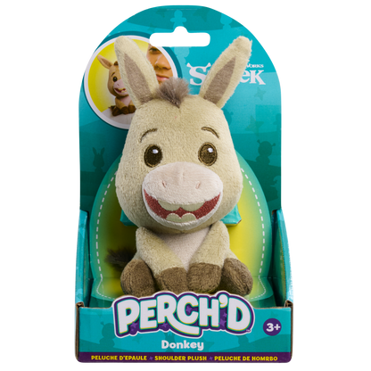 Shrek & Donkey Perch’d Shoulder Plush Set (2 Pieces)