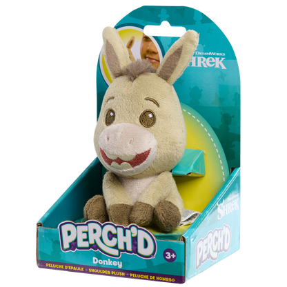 Shrek & Donkey Perch’d Shoulder Plush Set (2 Pieces)