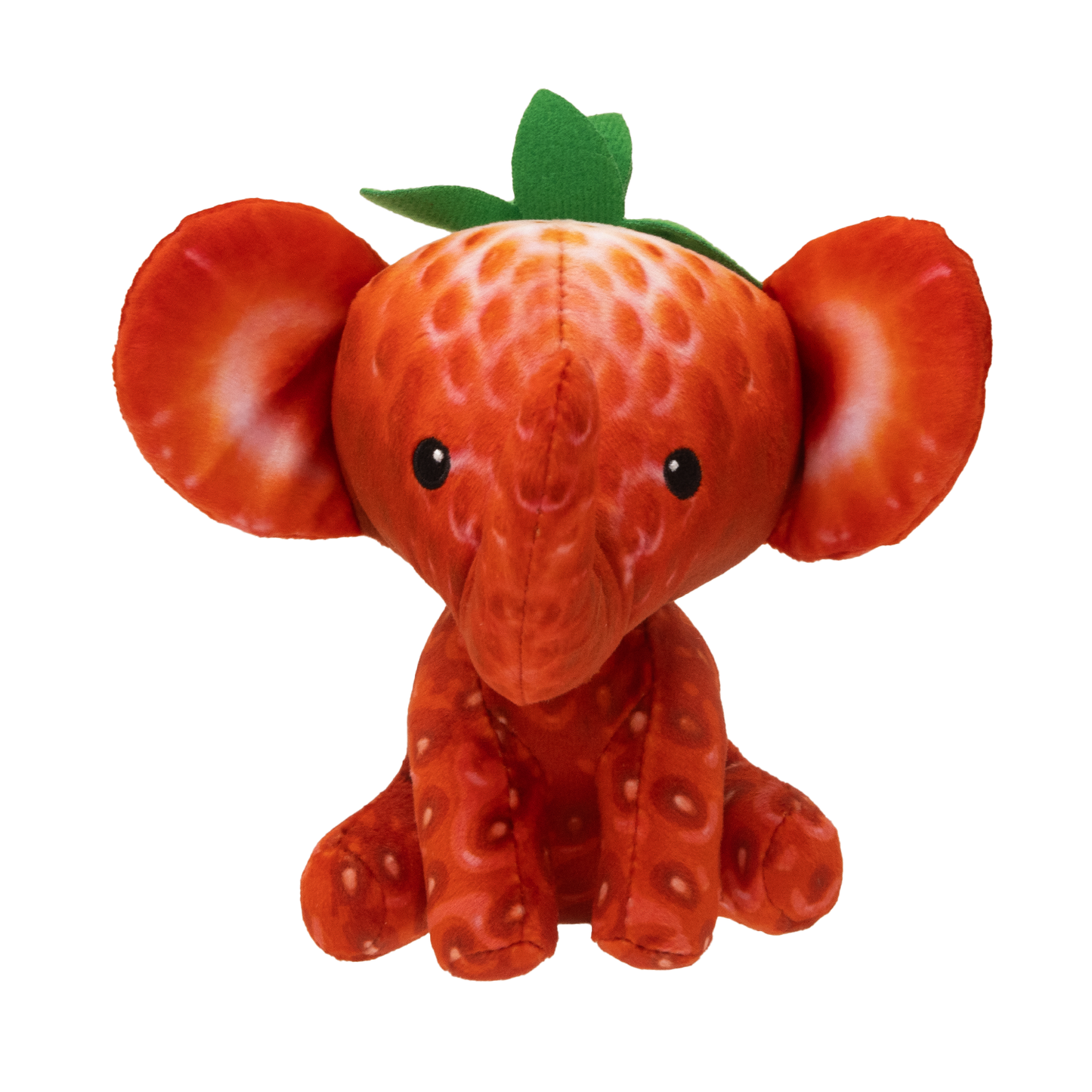 FOODIBLES Scented Small 10cm Tall Soft Toy Collection: Strawberry Elephant, Cool Watermelon Frog, Cute Cherry Mouse, Banana Dog, Cute Lemon Cat and “Pretty as a Peach” Pig! (6 Pieces)
