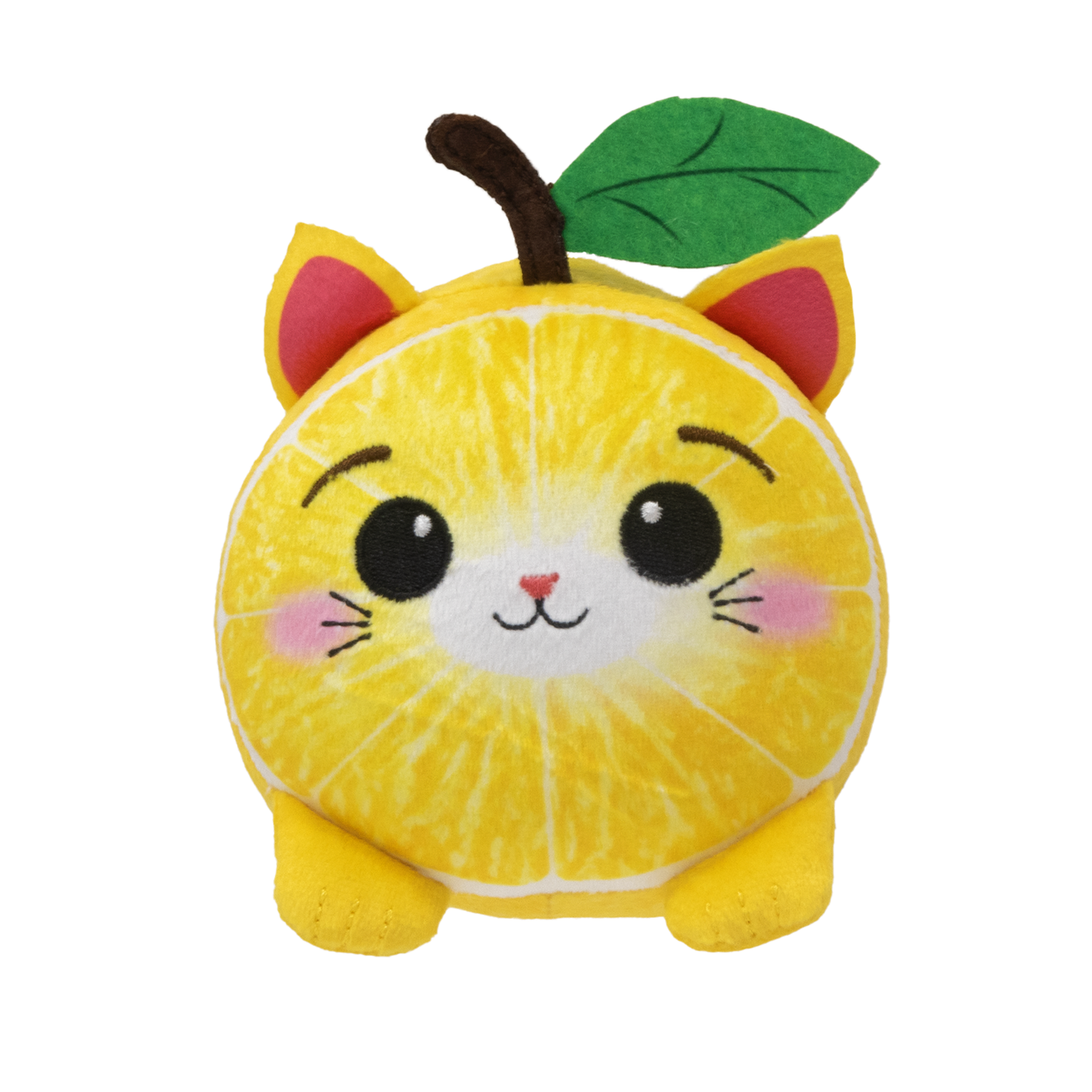 FOODIBLES Scented Small 10cm Tall Soft Toy Collection: Strawberry Elephant, Cool Watermelon Frog, Cute Cherry Mouse, Banana Dog, Cute Lemon Cat and “Pretty as a Peach” Pig! (6 Pieces)