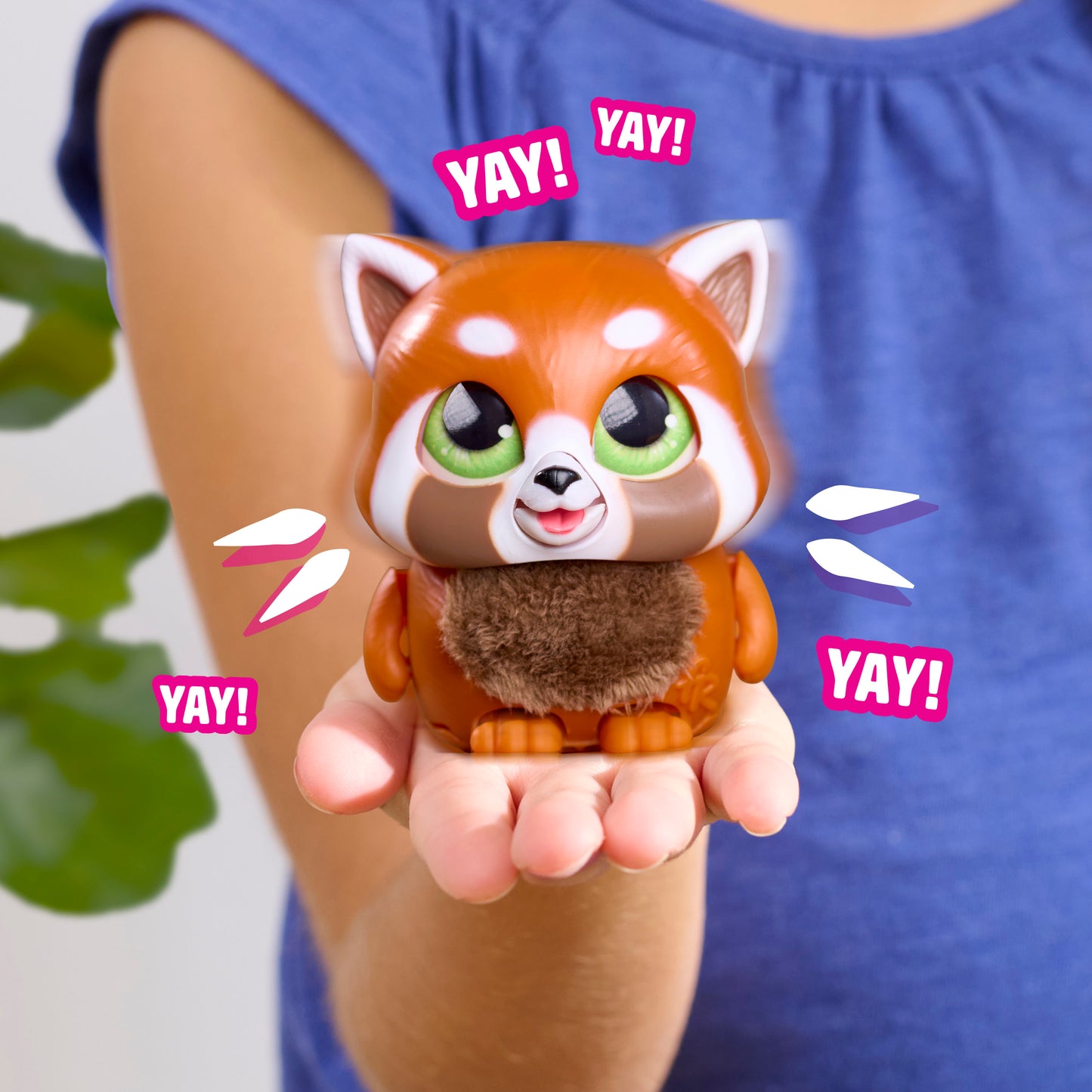 furReal Handfuls Shy the Red Panda, 3.5 Inch Interactive Toy, for Boys and Girls, Ages 4 and Up