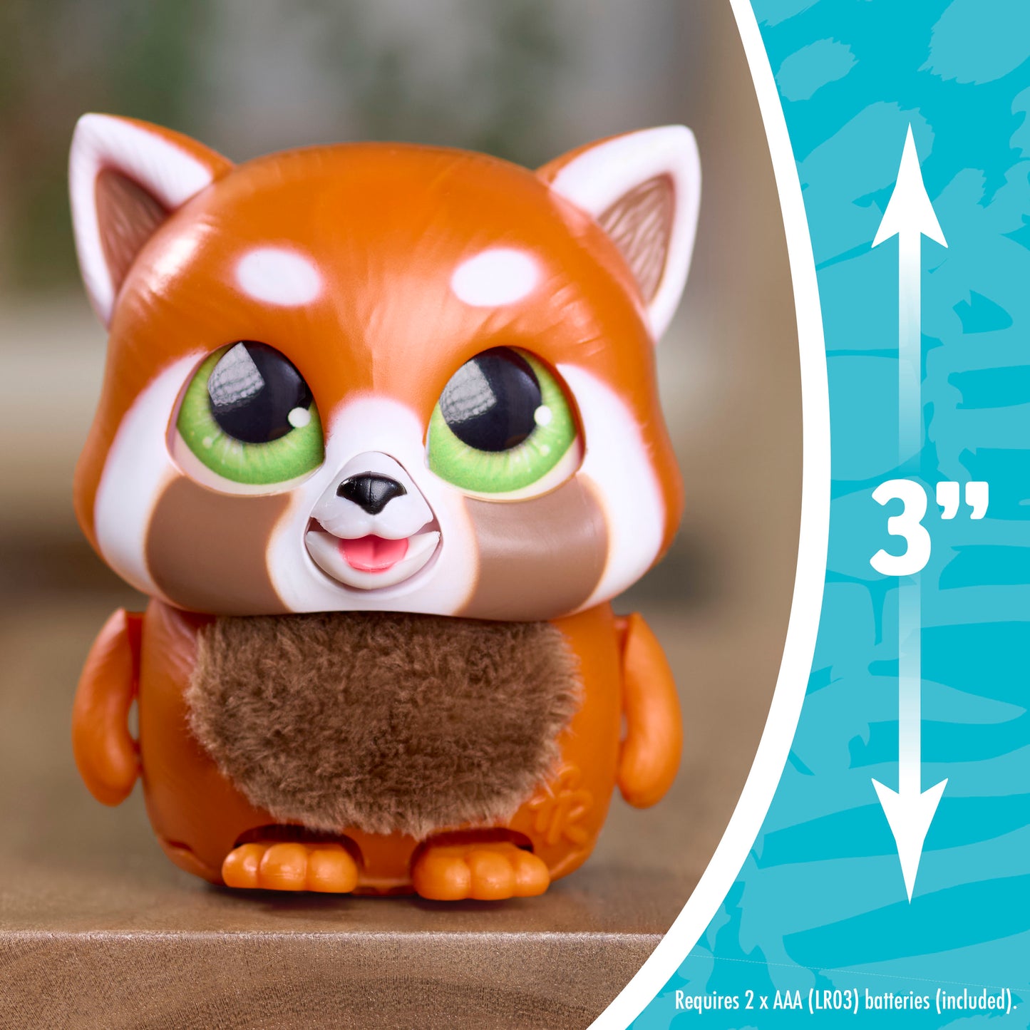 FurReal Handfuls Collection: Shy the Red Panda, Shivers the Penguin & Chirps the Cockatoo (3 Pieces)