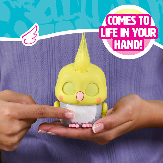 furReal Handfuls Chirps the Cockatoo, 3.5 Inch Interactive Toy, for Boys and Girls, Ages 4 and Up