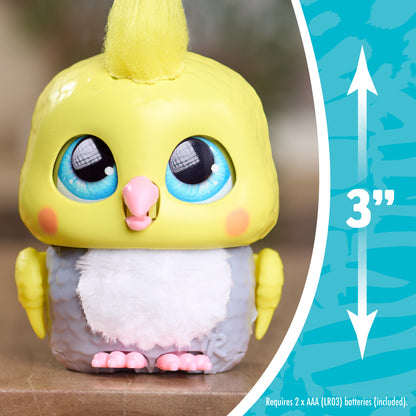 furReal Handfuls Chirps the Cockatoo, 3.5 Inch Interactive Toy, for Boys and Girls, Ages 4 and Up