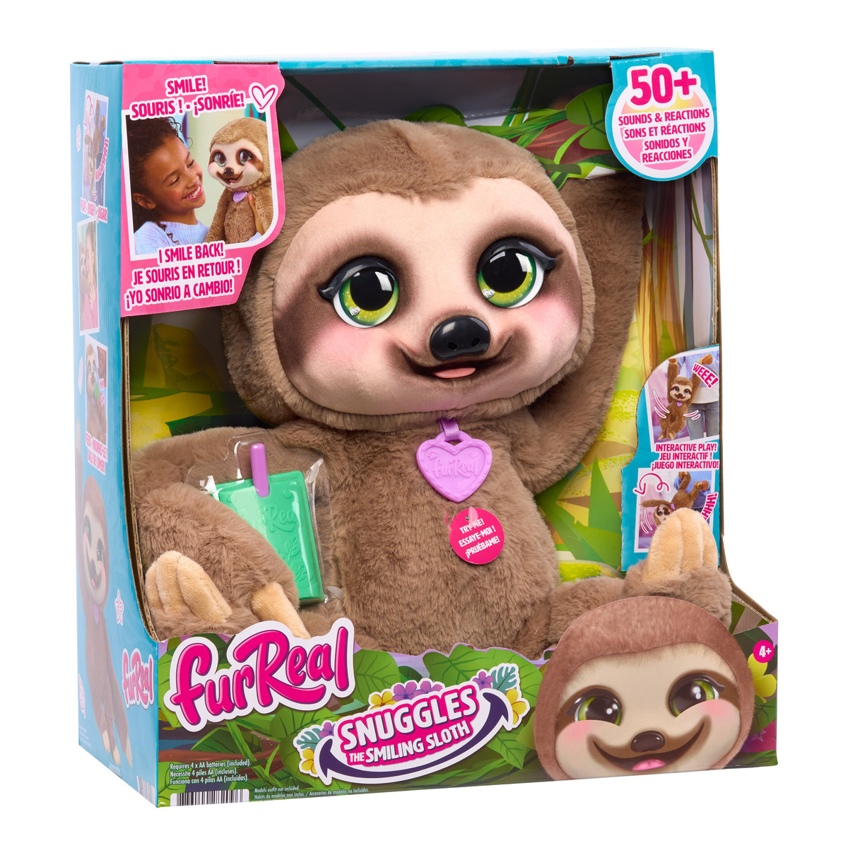 furReal Snuggles the Smiling Sloth