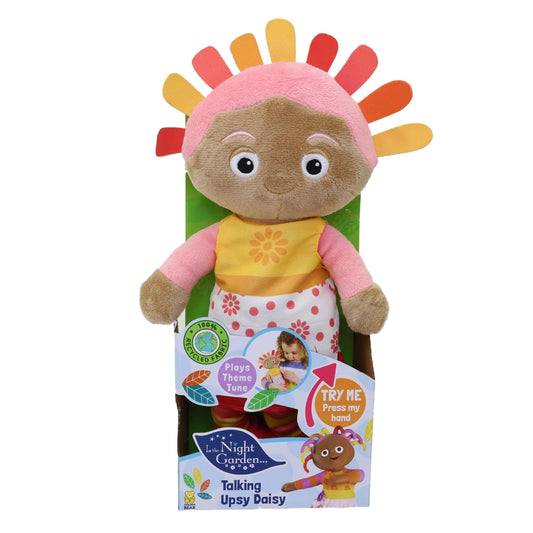 In the Night Garden Upsy Daisy Talking Soft Toy 32cm tall.
