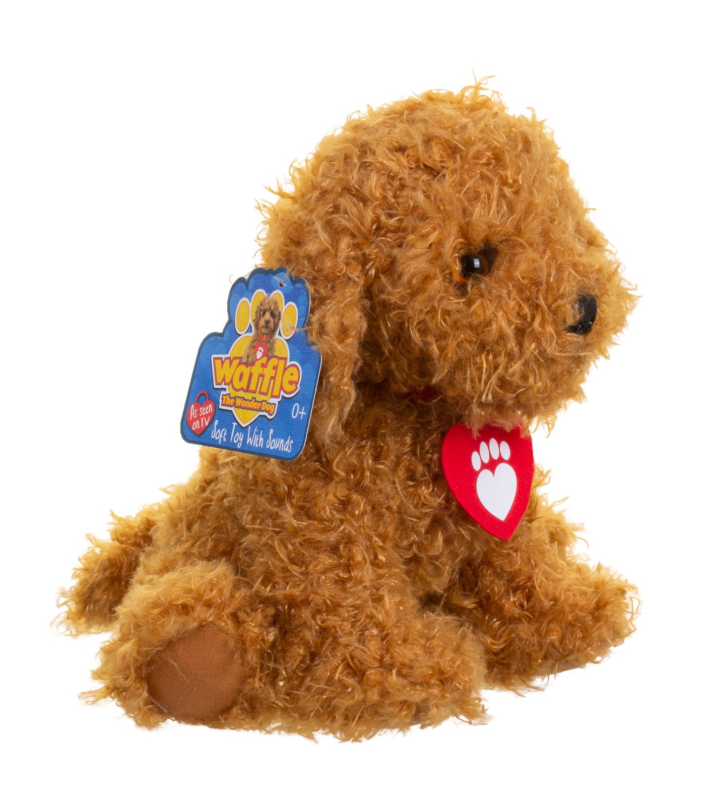 Waffle the Wonder Dog Soft Toy with Sound 25cm