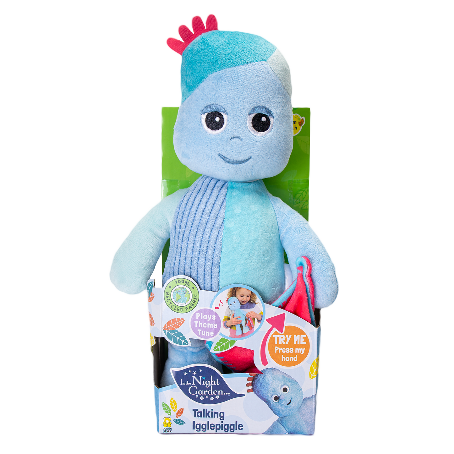 In the Night Garden Iggle Piggle Talking Soft Toy 32cm tall