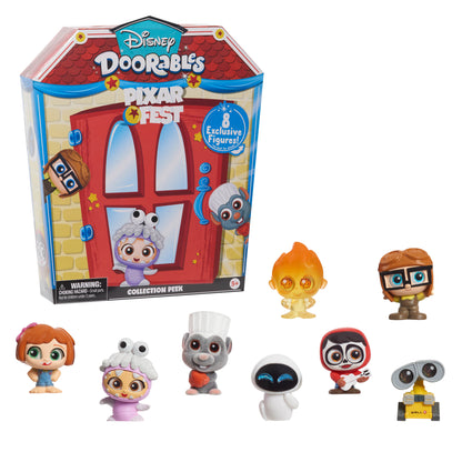 Disney Doorables Pixar Fest Collection Peek, Officially Licenced Kids Toys for Ages 5 Up,Multi-color,1.5 Inch