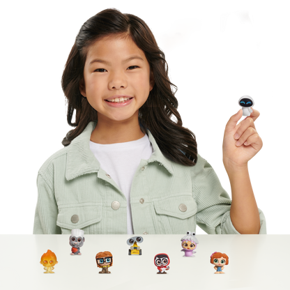 Disney Doorables Pixar Fest Collection Peek, Officially Licenced Kids Toys for Ages 5 Up,Multi-color,1.5 Inch