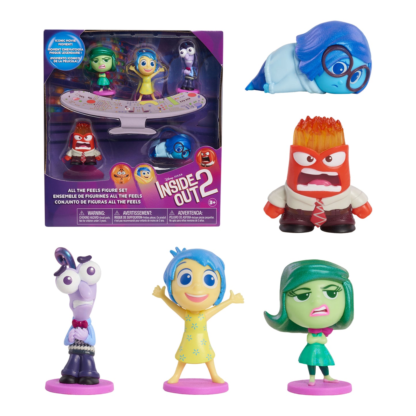 Inside Out 2 All the Feels Figures Pack