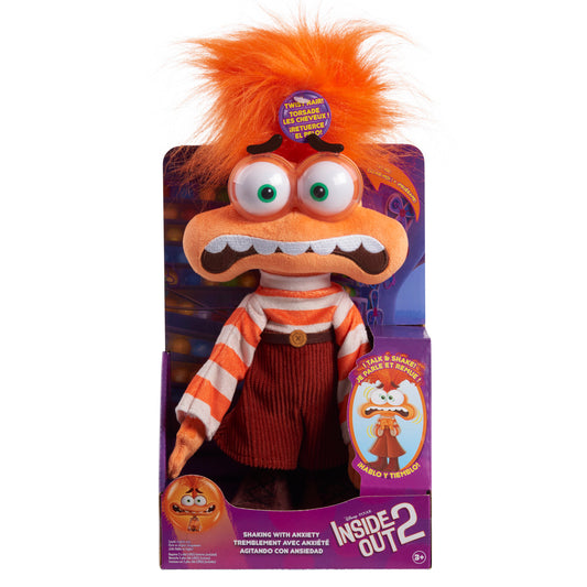 Inside Out 2 Shaking With Anxiety Feature Plush