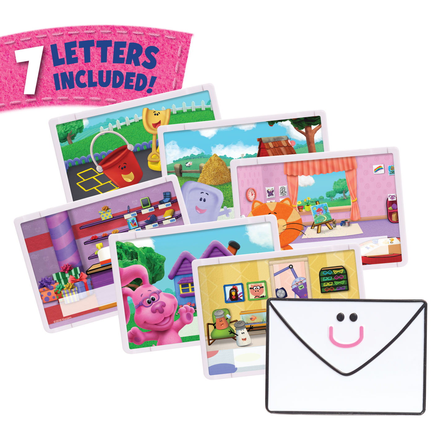 Blue's Clues & You! JPL49650 Mail Time with Mailbox, Multi-Color