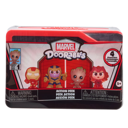 Marvel Doorables Action Peek Series 1, Collectible Marvel Toy Figures.