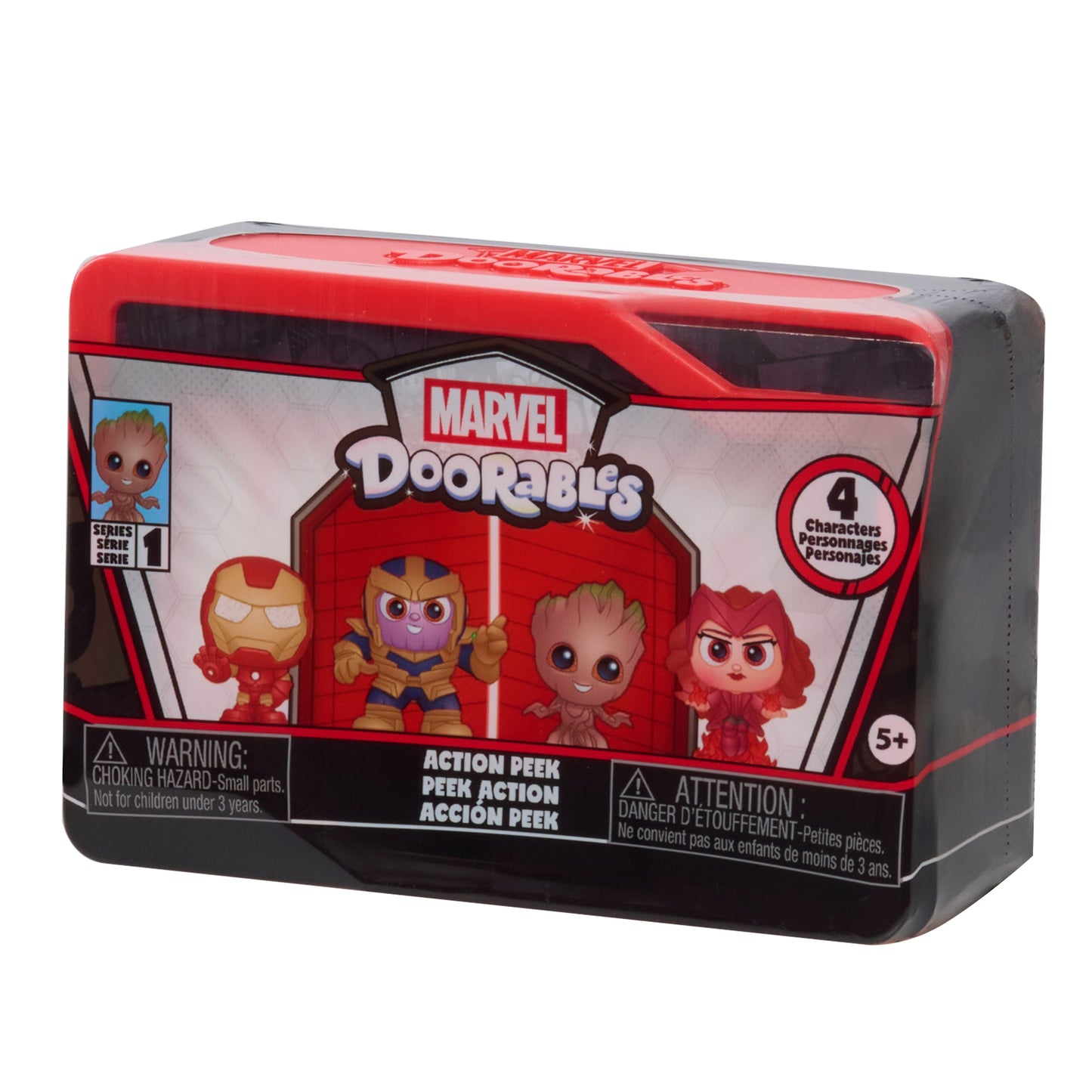 Marvel Doorables Action Peek Series 1, Collectible Marvel Toy Figures.