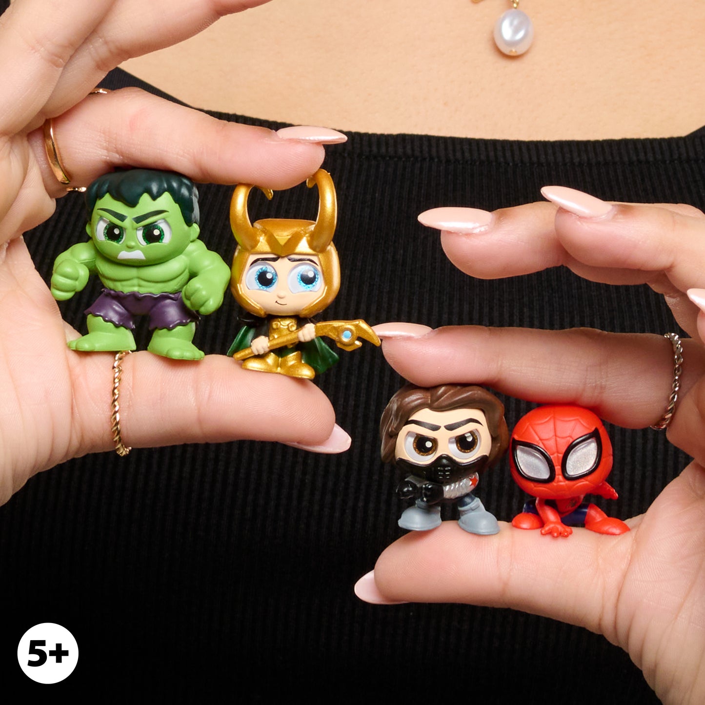 Marvel Doorables Action Peek Series 1, Collectible Marvel Toy Figures.