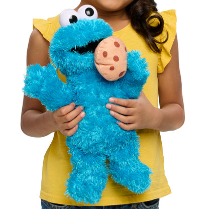 Sesame Street 13.5-inch Nom Nom Cookie Monster Plush with Sounds and Motion